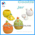 Ceramic chicken cookie jar, chicken canister,chicken shape easter decorations